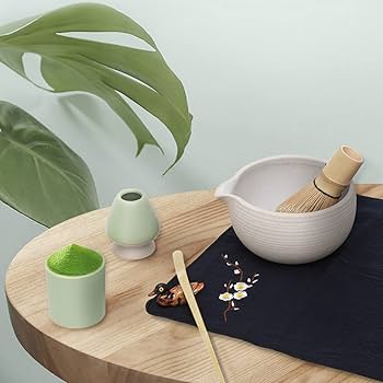 Amazon.com: Artcome Japanese Matcha Tea Set, Bowl with